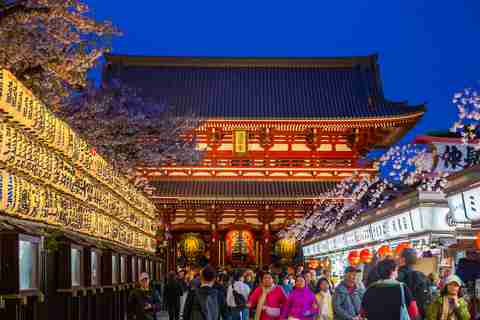 Temple Senso-ji à Tokyo