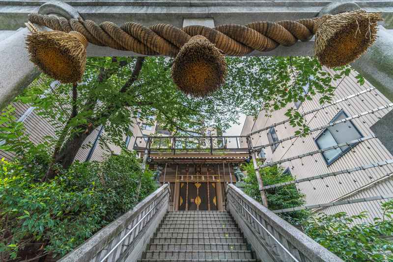 Quartier Minato-ku avec skyline de Tokyo