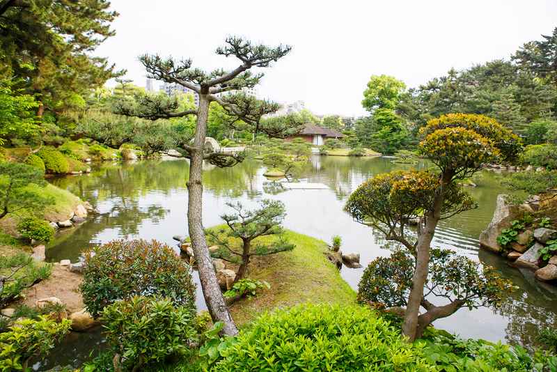 Jardin traditionnel Shukkeien à Hiroshima
